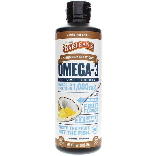 Seriously Delicious Omega-3 from Fish Oil, BOO